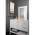 thumbnail image 3 of Kingston Brass DTM322437 24 x 32 in. Gallant Wall Mount Towel Rack, Brushed Brass, 3 of 5