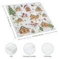 thumbnail image 3 of Heduofu Christmas Napkins, Gingerbread Christmas Tree Dinner Cloth Napkins, Washable Soft Absorbent Napkins for Dining Kitchen Party Wedding Decoration, 3 of 7