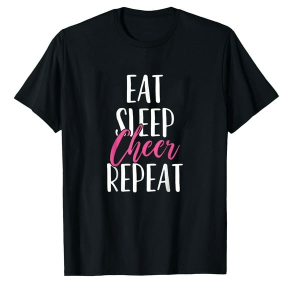 AALJY Funny Gift for Cheerleaders Cheerleading T-Shirt