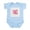 Sky Blue, variant on CafePress - I Love My Cousins Infant Creeper - Baby Light Bodysuit, Size Newborn - 24 Months
