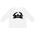 thumbnail image 3 of Inktastic Crabby Pants Boys or Girls Long Sleeve Toddler T-Shirt, 3 of 5