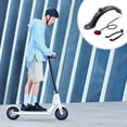 thumbnail image 3 of Sonducket Guardabarros trasero para patinete eléctrico, tapas de soporte de luz trasera, funda de silicona para bicicleta, accesorios de protección Patinetes eléctricos Negro con luz trasera Sonducket OD023840-02, 3 of 6