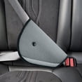 thumbnail image 4 of YWIYIUD 1PC Grey Comfortable and Breathable Car Seat Belt Adjuster Soft and Durable Straps Cushion Cover Suitable for Booster Seat Strollers and High Chairs, 4 of 7