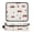 Red Fire Trucks Pattern, variant on Hair Tool Organizer Bag with Heat Resistant Mat Removable Travel Storage Case for Hot Air Brushes Curling Irons Red Fire Trucks Pattern