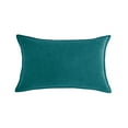 thumbnail image 2 of Rectangular Cotton Velvet Pillowcases Pack of 2 Solid Colors (With/Without Inserts) (Double Sided), 2 of 2