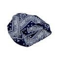 thumbnail image 5 of Forzero Cashew flower pattern hip-hop hipster fashion pullover hat, bib dual-use, breathable elastic cotton thread to keep warm travel headwear, casual outdoor convertible windproof hat, 5 of 7