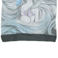 thumbnail image 4 of The Little Mermaid Womens' Juniors Sketched Ariel Sweatshirt - Small, 4 of 4
