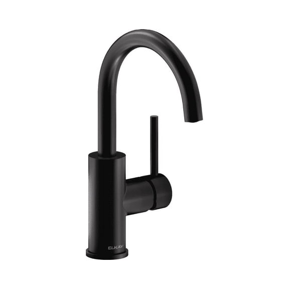 Elkay LKAV3021MB Avado Single Hole Bar Faucet with Lever Handle Matte Black