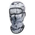 thumbnail image 2 of JoveMarine Camouflage Neck Gaiter Face Mask - Sunscreen Breathable Quick Dry for Men Outdoor Cycling Motorcycle Helmet Liner Skull Cap Face Protection from Sun,R, 2 of 4