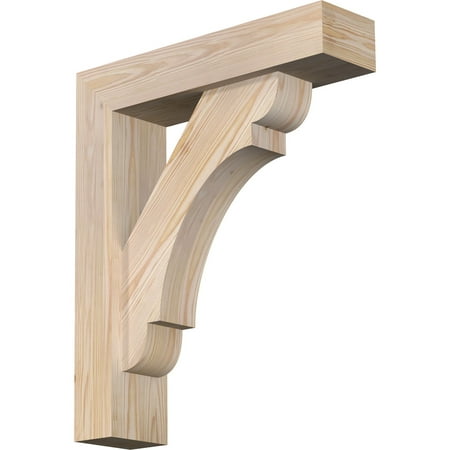

5 1/2 W x 22 D x 26 H Olympic Block Smooth Bracket w/ Offset Brace Douglas Fir