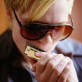 thumbnail image 4 of OUNONA 1Pc Golden Metal Harmonica 10-Hole Blues Harmonica with Perfect Sound Quality, 4 of 6