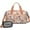 Boston Terrier Dog, variant on Women Men Gym Bag,Boston Terrier Dog and Flower Florals Small Duffle Bag Spend the Night Bags for Women with Shoes Compartment Washbag,Detachable Shoulder Strap,19.7x8.3x11 Inches