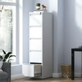 thumbnail image 6 of 5-Drawer Vertical Filing Cabinet | Ideal for Office Document Storage | Powder-Coated Steel for Durability | Anti-Tilt Design Ensures Safety, 6 of 6