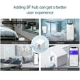 thumbnail image 3 of Pousse-bouton Intelligent Fingerbot Sans Câblage Requis, Compatible avec Alexa Google Home Tuya BT Hub Télécommande Sans Fil Interrupteur Lumineux Intelligent Robot Minuterie Commande Vocale Contrôleur Automatique avec Passerelle, 3 of 7