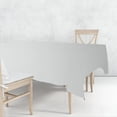 thumbnail image 2 of Nicole Fantini Disposable Plastic Tablecloth Rectangle 54" x 108" Set of 8 (White), 2 of 3