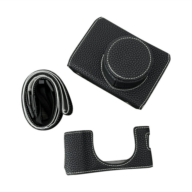 Étui de Protection pour Appareil Photo Portable Style Rétro, Étui Complet pour Appareil Photo, Sac de Transport avec Ouverture au Bas, Conception avec Bandoulière, Remplacement pour Appareil Fujifilm X100VI