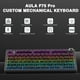 thumbnail image 2 of Teclado mecánico inalámbrico AULA F75 Pro con retroiluminación RGB, 2 of 8