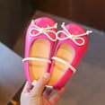 thumbnail image 6 of Mepaouo Girls Dress Shoes Toddler Mary Jane Ballet Flats Back to School Princess Wedding Shoes Hot Pink, 6 of 9