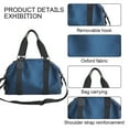 thumbnail image 3 of Bolsa de viaje, bolsa deportiva, bolsa de gimnasio, bolsa de hombro para fin de semana y para pasar la noche, 3 of 6