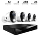 thumbnail image 2 of Night Owl FTD4814L Sistema de Seguridad 1440p de 12 Canales con 1TB DVR, 2 of 5