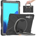 thumbnail image 1 of Funda protectora de color para Samsung Tab S7 Plus de 12,4 pulgadas con soporte para bolígrafo, anillo ajustable grande y protección contra golpes., 1 of 5