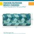 thumbnail image 3 of Duck Covers Water-Resistant Indoor/Outdoor Bench Cushion, 3 of 6
