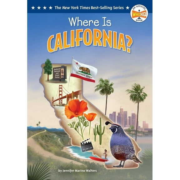 Who Hq: The 50 States Where Is California?, (Hardcover)
