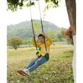 thumbnail image 2 of Heavy Duty Flexible Green Belt Swing with Coated Metal Chain, 2 of 7