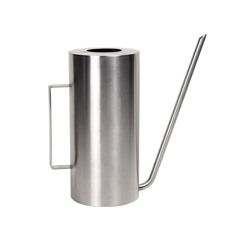 1500mL Water Watering Pot Can Stainless Steel Metal Watering Pot with Long Spout for Indoor Home Office Garden Plants