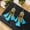 Blue #2017, variant on Ethnic Style Earrings Tassel Style Earrings Chinese Style Golden Leaf Ear Hooks-Fancy Deep #17-1