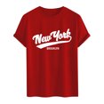 thumbnail image 5 of Leey-World Men's T-Shirts Soft Cotton Blend Crew Neck Tee Athletic Fit Plain & Logo Basic T-Shirt for Men Mens T Shirt(Red,M), 5 of 8