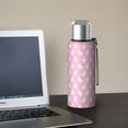 thumbnail image 5 of 20 Oz Pink Cute French Bulldogs Coffee Tumbler Double Wall Insulated Stainless Steel Water Bottle | Metal Reusable Thermoses Flask with Cup Cap | Leak & Sweat Proof with Anti-Dust Lid, 5 of 7