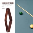 thumbnail image 3 of TABLZONE Wooden Billiard Ball Rack Vintage Wood Billiard Triangle Rack Holder Pool Table Part Triangle Holder For Table, 3 of 8