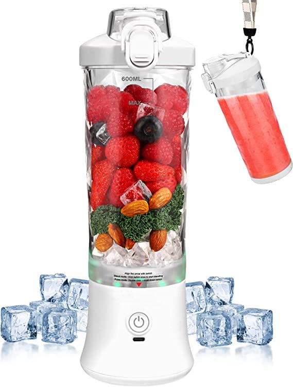 Portable Blender, Personal Size Blender for Shakes and Smoothies