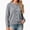 Gray, variant on Cardigans for Women Elegant Basic Knit Long Sleeve Solid Color Button-down Sweater, XL