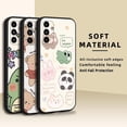 thumbnail image 5 of LYM-Phone Case For Samsung Galaxy A14 5G/4G/SM-A146P, Cartoon Shockproof Back Cover Fashion Design Soft case TPU Full wrap Silicone Cover Dirt-resistant Anti-dust Cute Waterproof Durable, 5 of 9