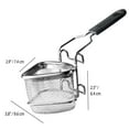 thumbnail image 2 of Starfrit Panier De Cuisson À Fondue, Acier Inoxydable, 2 Positions D’égouttage, Poignée Résistante À La Chaleur, Capacité 200 ml,, Compatible Avec La Plupart Des Caquelons, 2 of 7