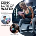 thumbnail image 4 of GEDUX 64oz Half Gallon Motivational Water Bottle with 2 Lids (Chug and Straw), BPA Free Sports Drink Water Jug with Time Marker for Camping Sports Workouts and Outdoor Activity, 4 of 7