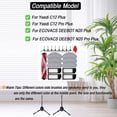 thumbnail image 2 of Replacement for ECOVACS DEEBOT N20 Pro Plus/ N20 Plus, for Yeedi C12 Pro Plus Robot Vacuum, C12 Pro Plus Accessories,1 Main Brush, 4 Filters, 6 Mop Pads, 8 Side Brushes, 2 of 7