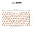 thumbnail image 2 of Zufioo Squirrel And Rose Print Silver Fox Fleece Beach Towel 27.5x55in, Super Absorbent Bath Towel, Suitable for Adult Beach, Swimming Pool and Home Use-One Size, 2 of 6