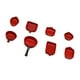 thumbnail image 5 of Accesorios de cocina para casa de muñecas en miniatura jifengmusical 1/6, cuenco para plato y comedor Rojo, 5 of 8
