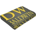 thumbnail image 6 of Baldwin Wallace University Logo Fleece Blanket, Very Soft Microfiber Flannel Blanket for Couch Warm and Cozy for All Seasons, 6 of 6