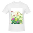 thumbnail image 4 of Bingfone Plants And Insects Men'S Loose Fit Short-Sleeve Pocket T-Shirt, 4 of 7