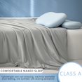 thumbnail image 6 of Cozy Bliss Cooling Comforter Queen Size, Cooling Blankets for Hot Sleepers and Night Sweats, Summer Comforter for Queen Size Bed, Breathable Soft Lightweight Silk Smooth, 6 of 6