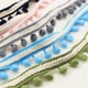 thumbnail image 5 of Xiao Hua Cinta de costura trenzada con flecos y borlas para cortinas, rollo de tela para tapicería, color gris, 5 of 5