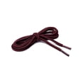 thumbnail image 2 of INSPIRE CHIC Unisex Round Rope Dual Colored Striped 1/5 Thick Boot Shoelace 120cm / 47.24" Black Wine Red, 2 of 4