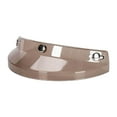 thumbnail image 2 of koolsoo Helmet Visor 3 Snap for Helmets with 3 Buttons Half Helmets Parts Brown, 2 of 7