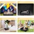 thumbnail image 2 of Cat Travel Litter Box,Portable Litter Box for Cats Collapsible Cat Litter Box,Travel Litter Box for Catd in Car,Waterproof and Leak-Proof Large Cat Litter Box for Cats,Black, 2 of 9