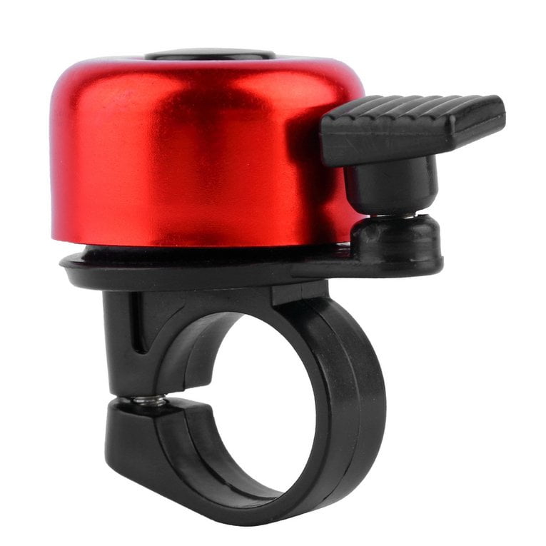 Red Metal Plastic Safety Metal Ring Handlebar Bell Nice Loud Sound for Bike Cycling Bicycle Bell Horn