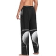 thumbnail image 3 of FREEAMG Men's Pajama Pants with Pockets Loose Lounge Sleepwear Long Pjs Bottoms, 3 of 4